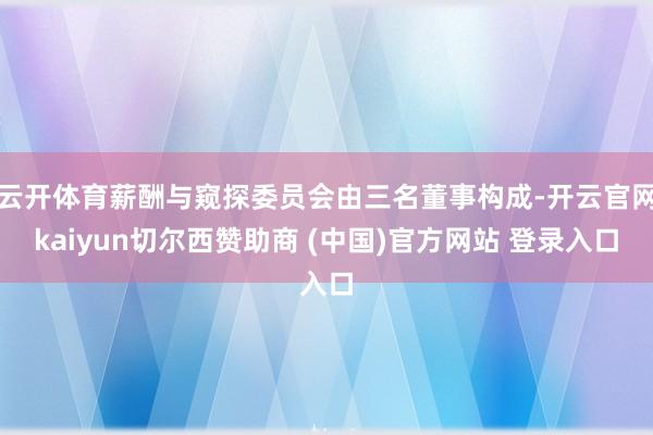 云开体育薪酬与窥探委员会由三名董事构成-开云官网kaiyun切尔西赞助商 (中国)官方网站 登录入口