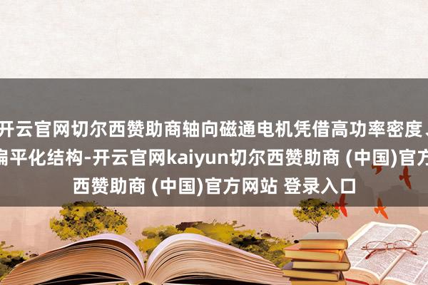 开云官网切尔西赞助商轴向磁通电机凭借高功率密度、高扭矩密度和扁平化结构-开云官网kaiyun切尔西赞助商 (中国)官方网站 登录入口